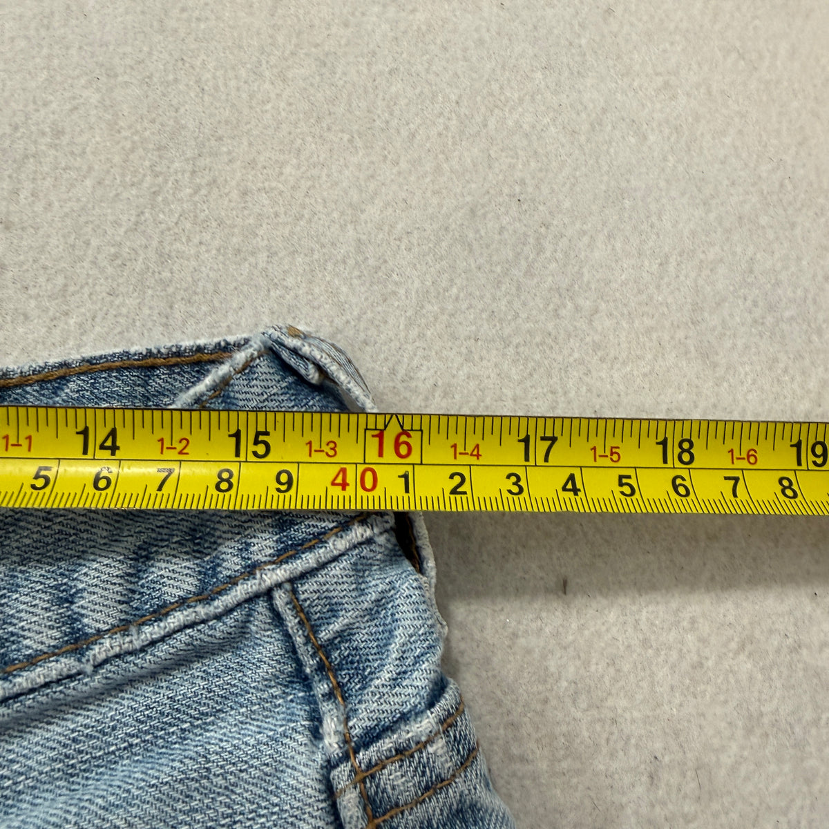 Levi's 569 Men's Waterless Blue Denim Jeans Zip-Fly Pockets Classic Size W32xL34