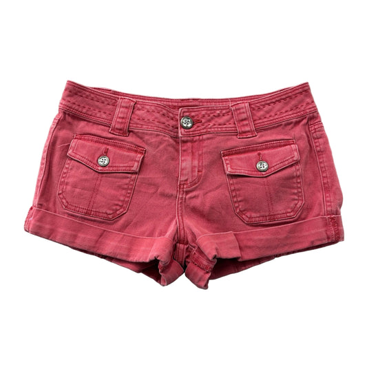 Personal Identity coral cargo cuffed shorts size 9
