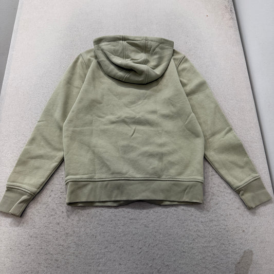Carhartt Men's Sage Green Quarter Zip Pullover Hoodie Relaxed Fit Pockets Size S