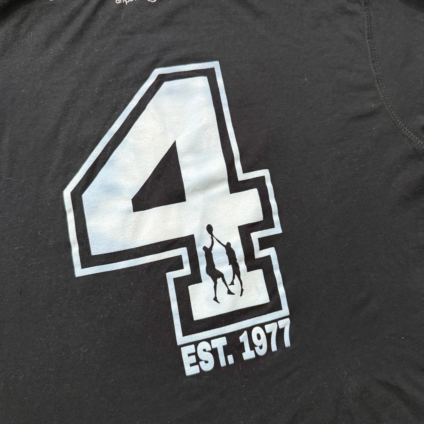 Russell Athletic 2024 Kenny Graham's 4th West St Men Black Cotton T-Shirt Size L