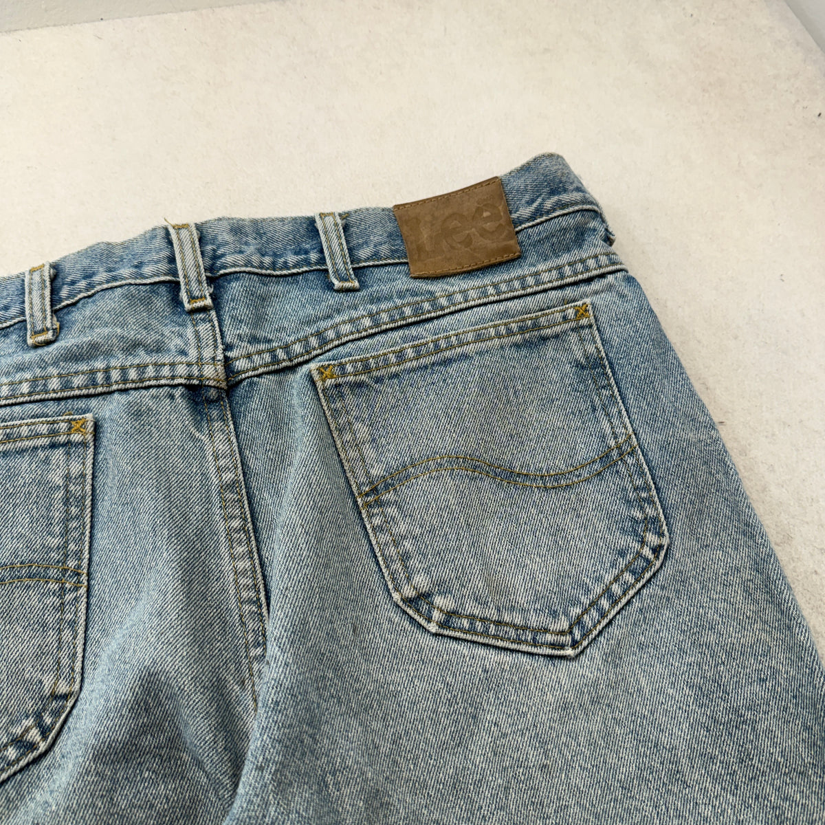Lee Light Wash Regular Fit Jeans Size 34x32 photo 7