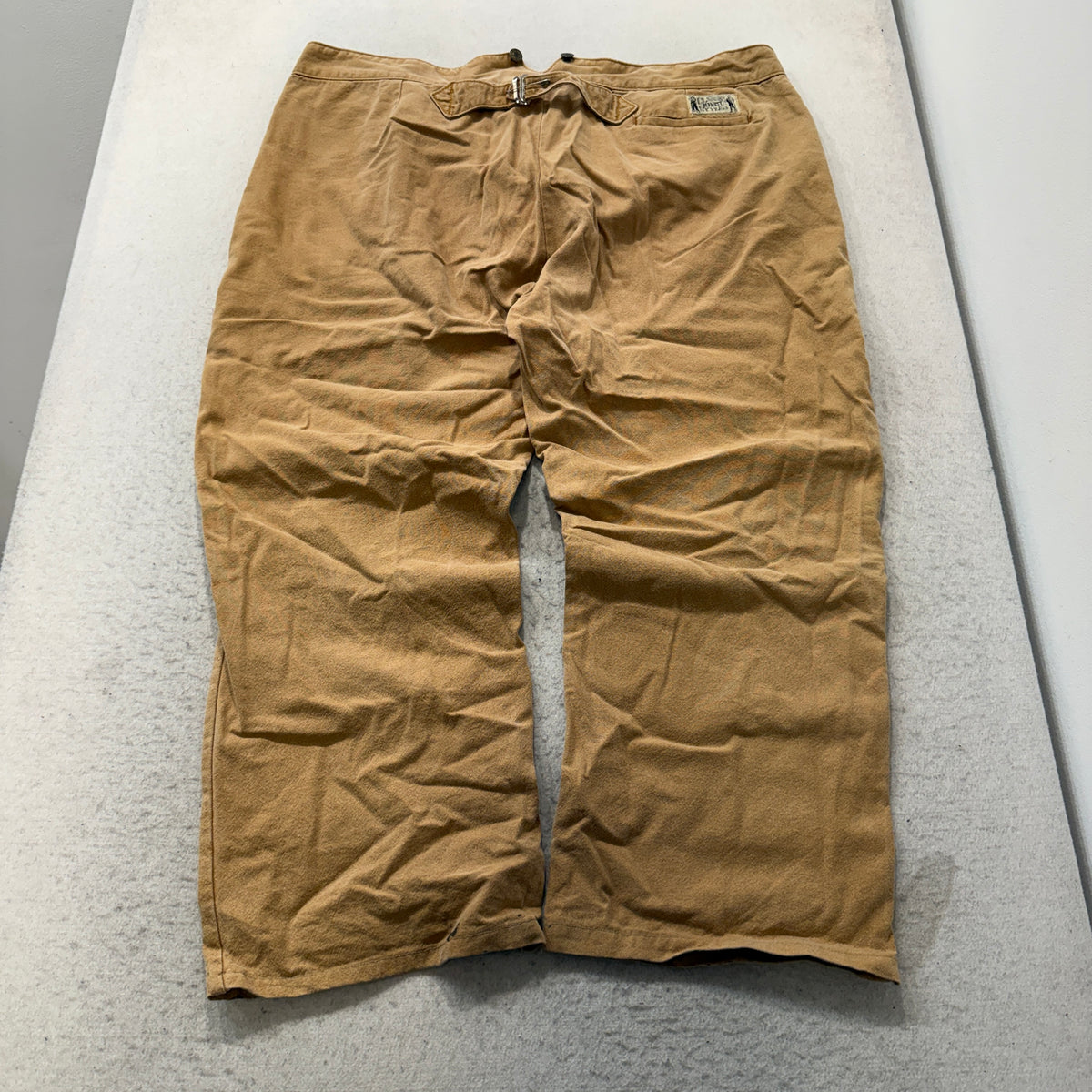 Classic Old West Styles Canvas Trousers Men's Tan Western Button Fly Size 46 photo 2