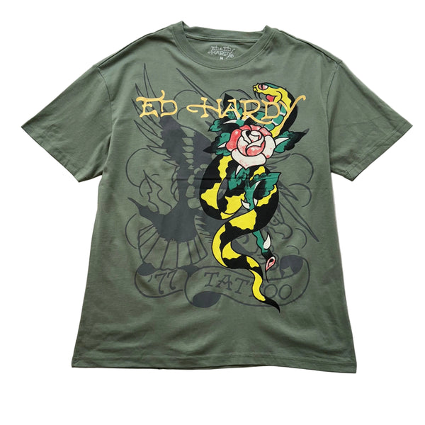 Ed Hardy Olive T-Shirt – main photo