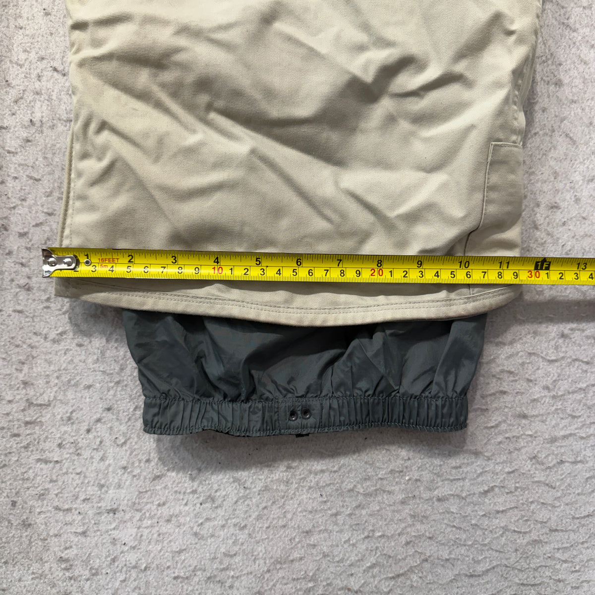 Burton Snowboard Pants Men's Khaki Beige Insulated Cargo Ski Snow Size XL photo 6