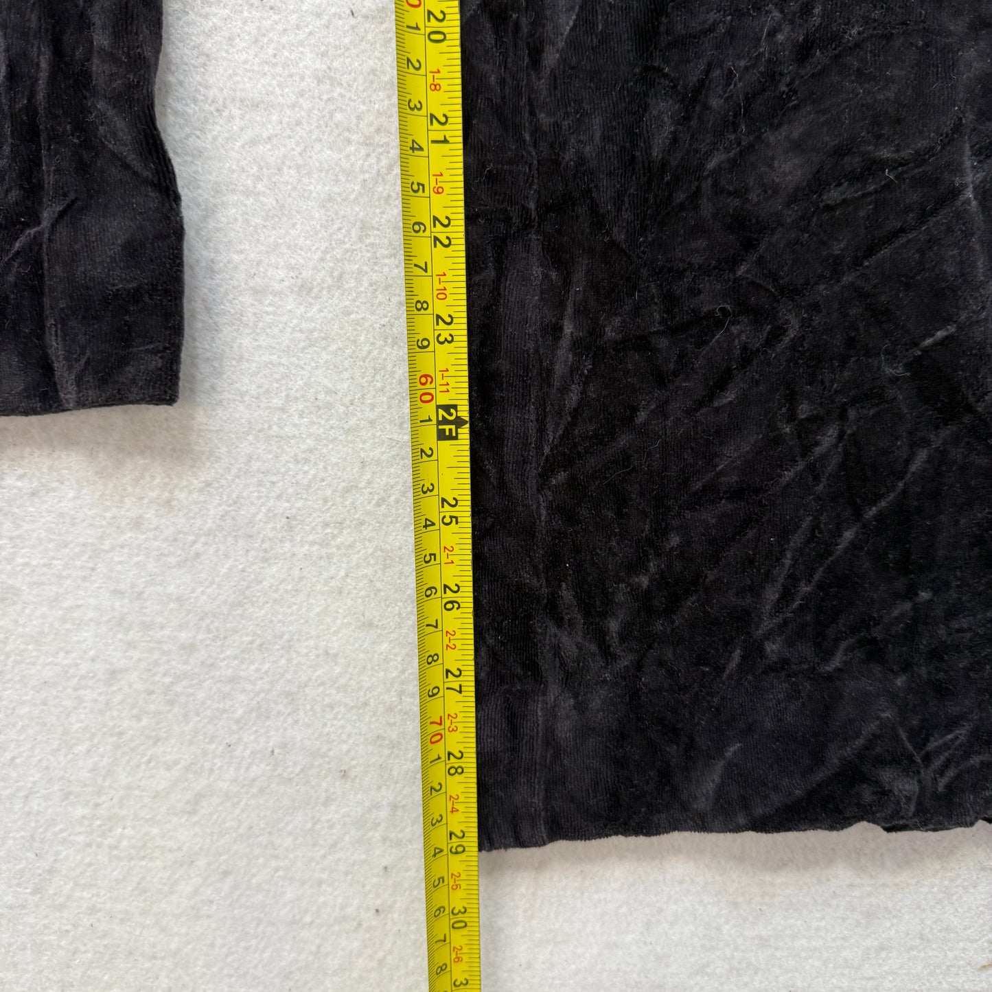 Vintage Juicy Couture Women's Black Velour Flared Track Pants Loungewear Size L