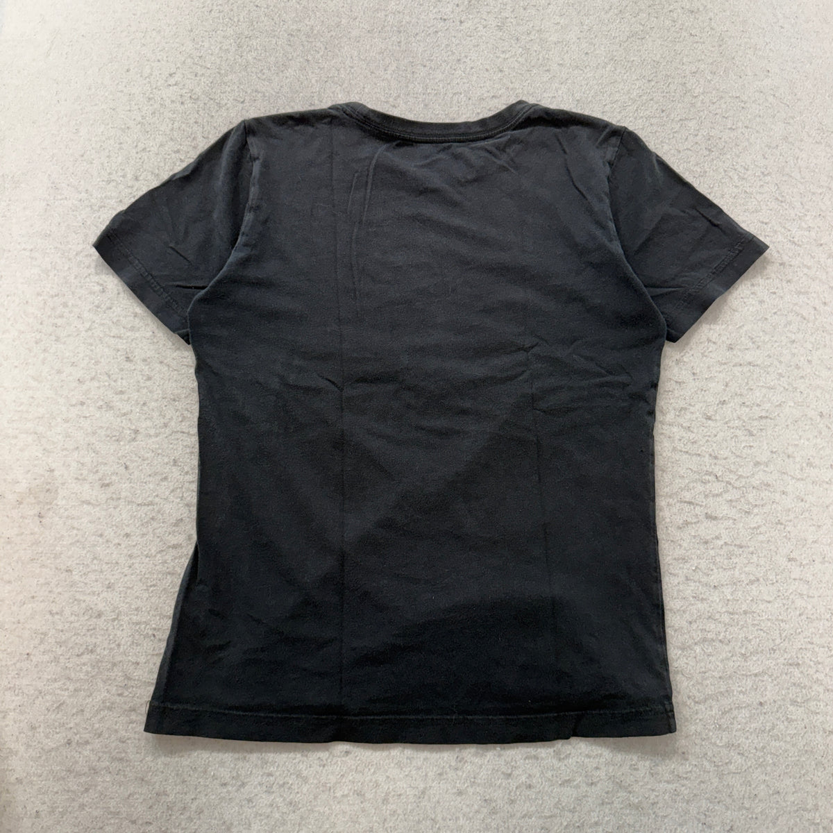 Hurley youth black shark tee back