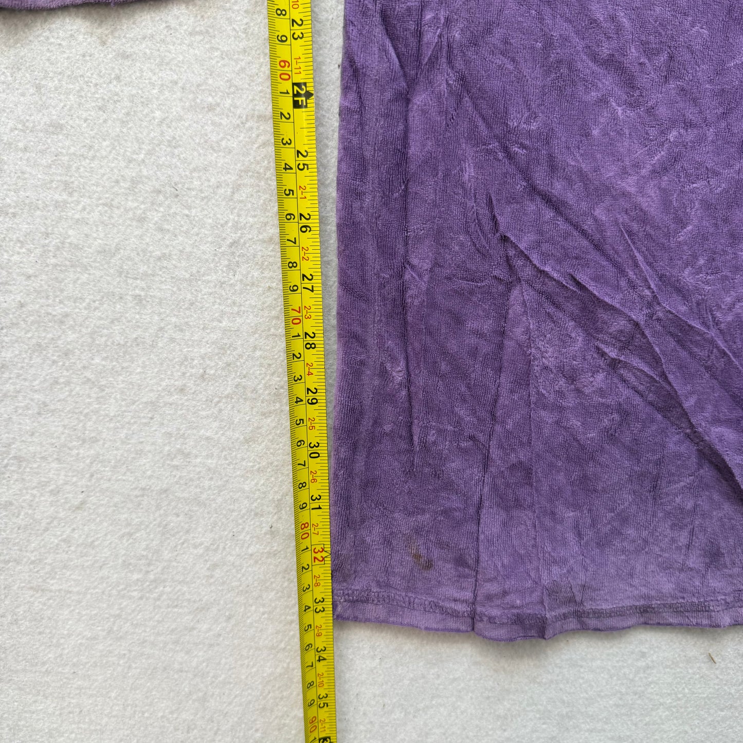 Vintage Juicy Couture Women's Purple Velour Flared Track Pant Loungewear Size L