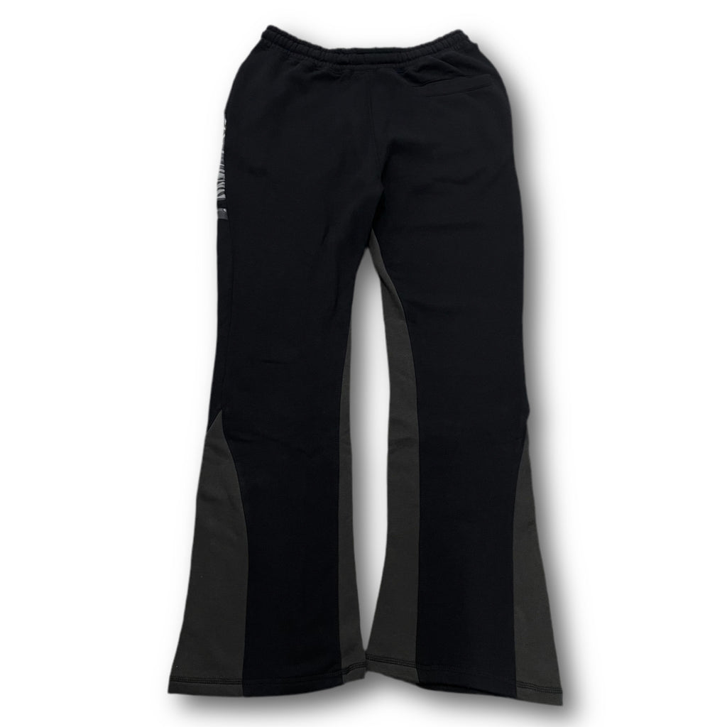 ED HARDY “Panther Dagger” BLACK BOOTCUT PANTS