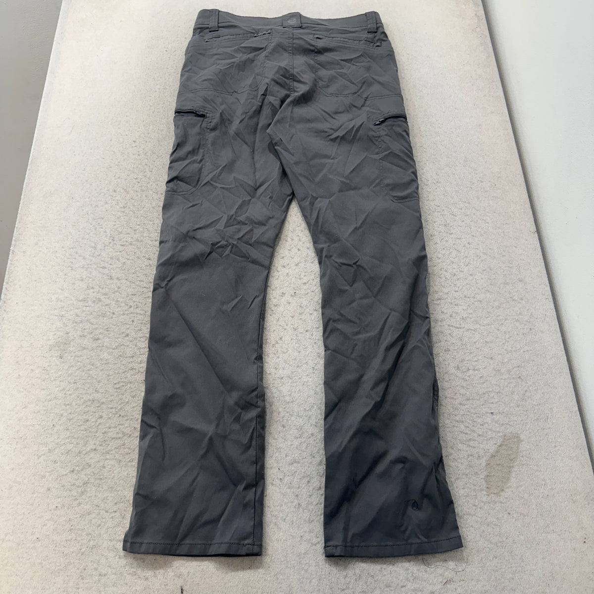 Gray Stretch Nylon Hiking Pants Size 32x32 photo 2