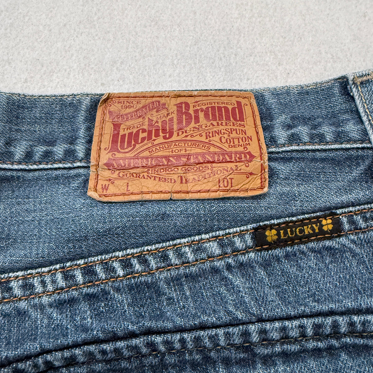 Lucky Brand Medium Wash Denim Jeans Size 36 photo 7