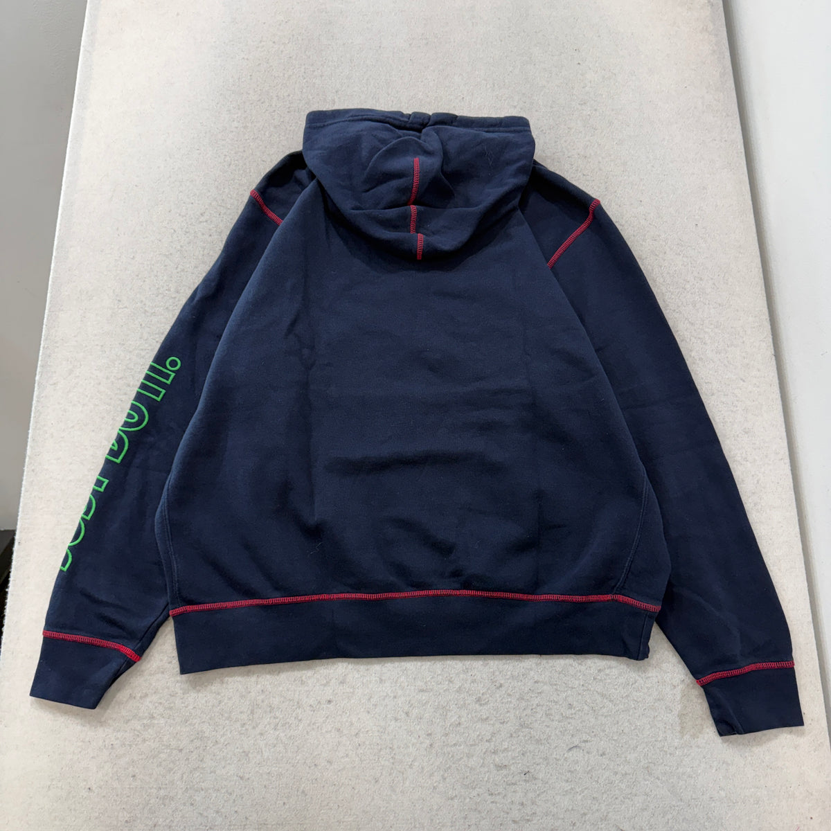 Nike Sportswear Just Do It Navy Pullover Hoodie Size XL photo 2