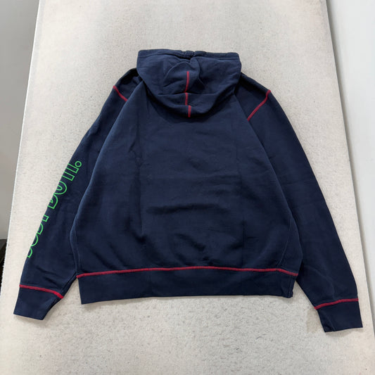 Nike Sportswear Just Do It Navy Pullover Hoodie Size XL photo 2