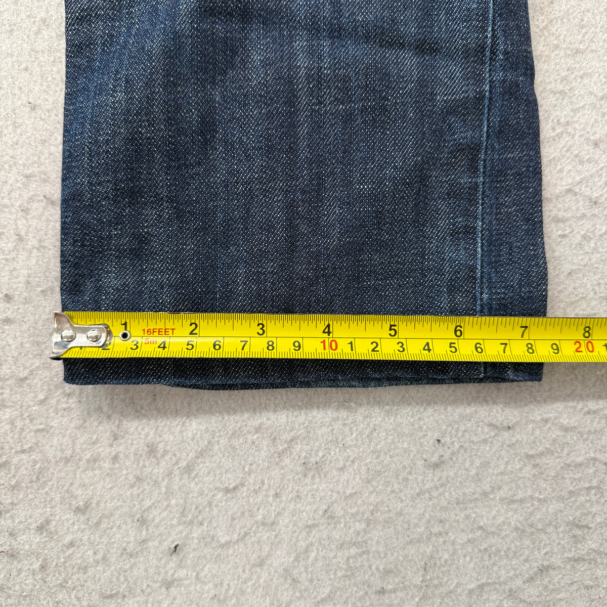 People's Liberation Women's Blue Denim Jeans Bootcut Pockets Classic Size 29
