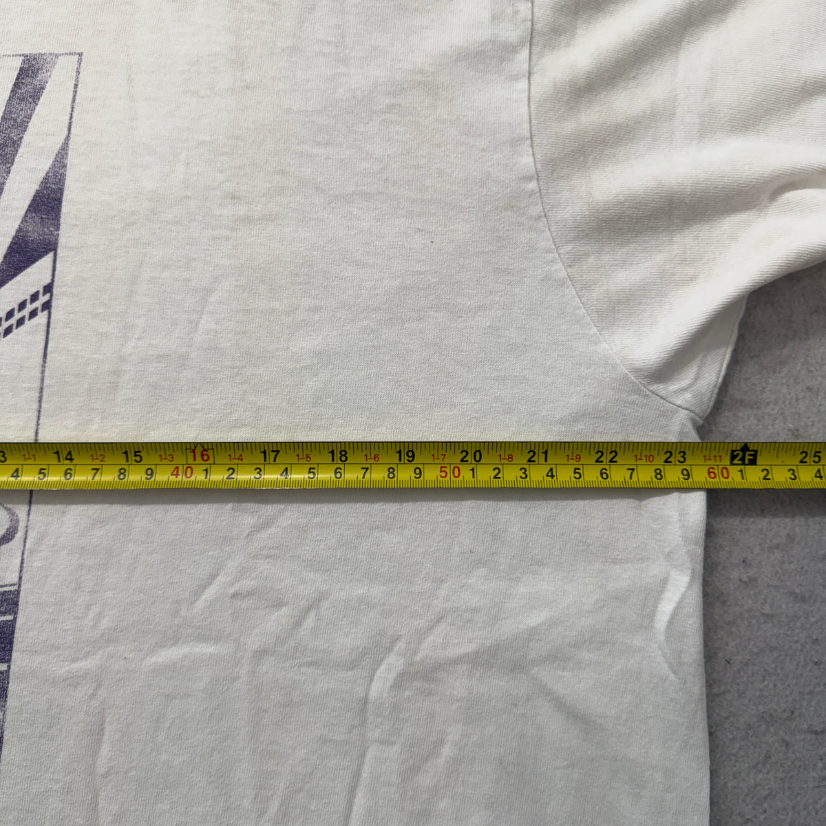 Lotus 1991 tee chest measurement