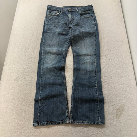 Levis 527 Slim Boot Cut Jeans Medium Wash Size 31x30 photo 1