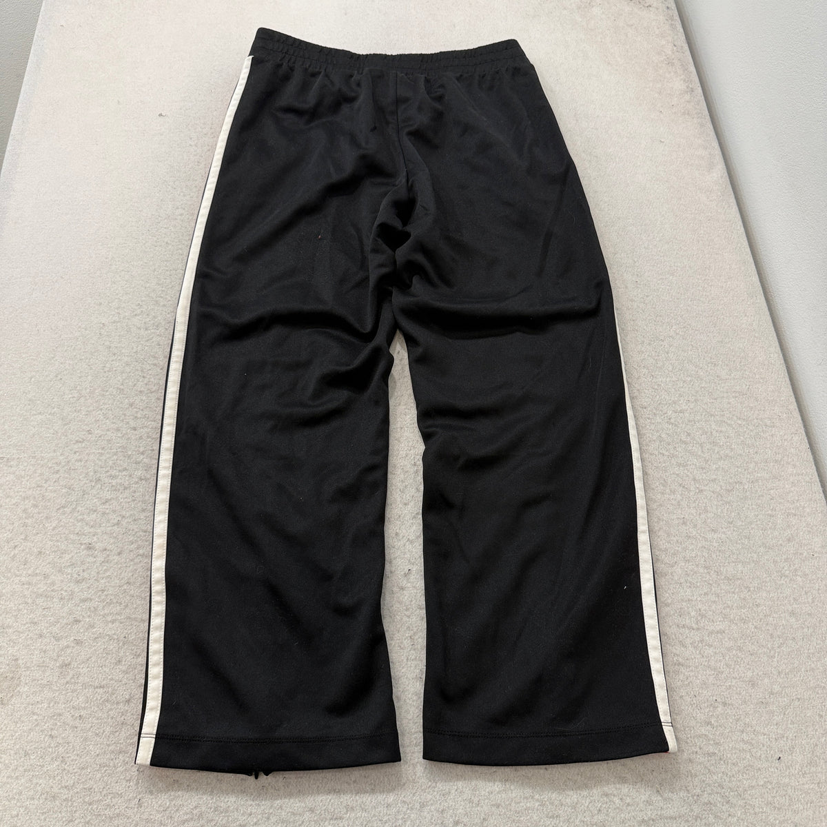 Wild Fable Men's Black Red Track Pants High-Rise Side Stripe Zip-Hem Size M