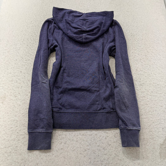 The North Face Womens Purple Vertical Logo Pullover Hoodie Size S photo 2