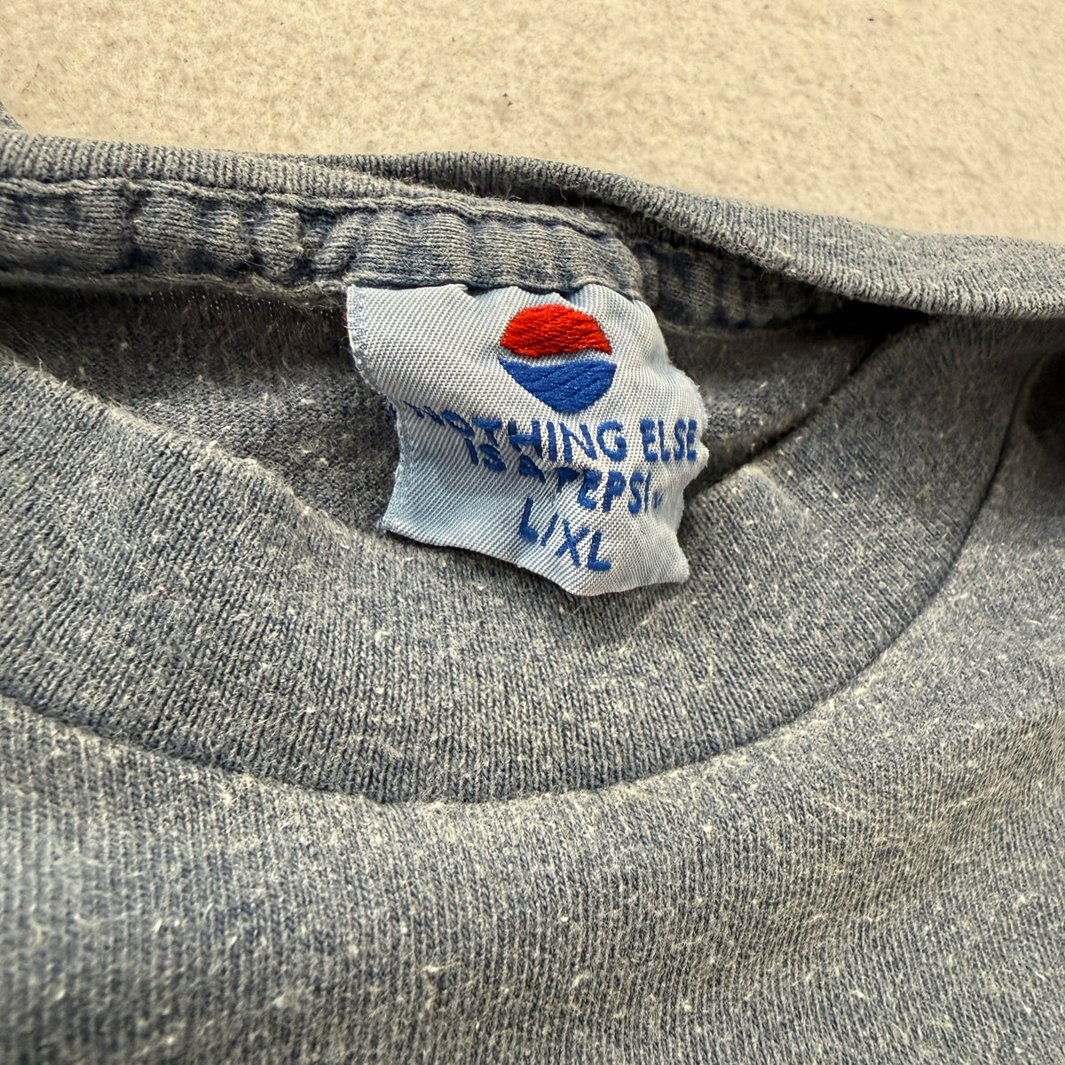 Pepsi Nothing Else Is A Pepsi neck tag size L/XL
