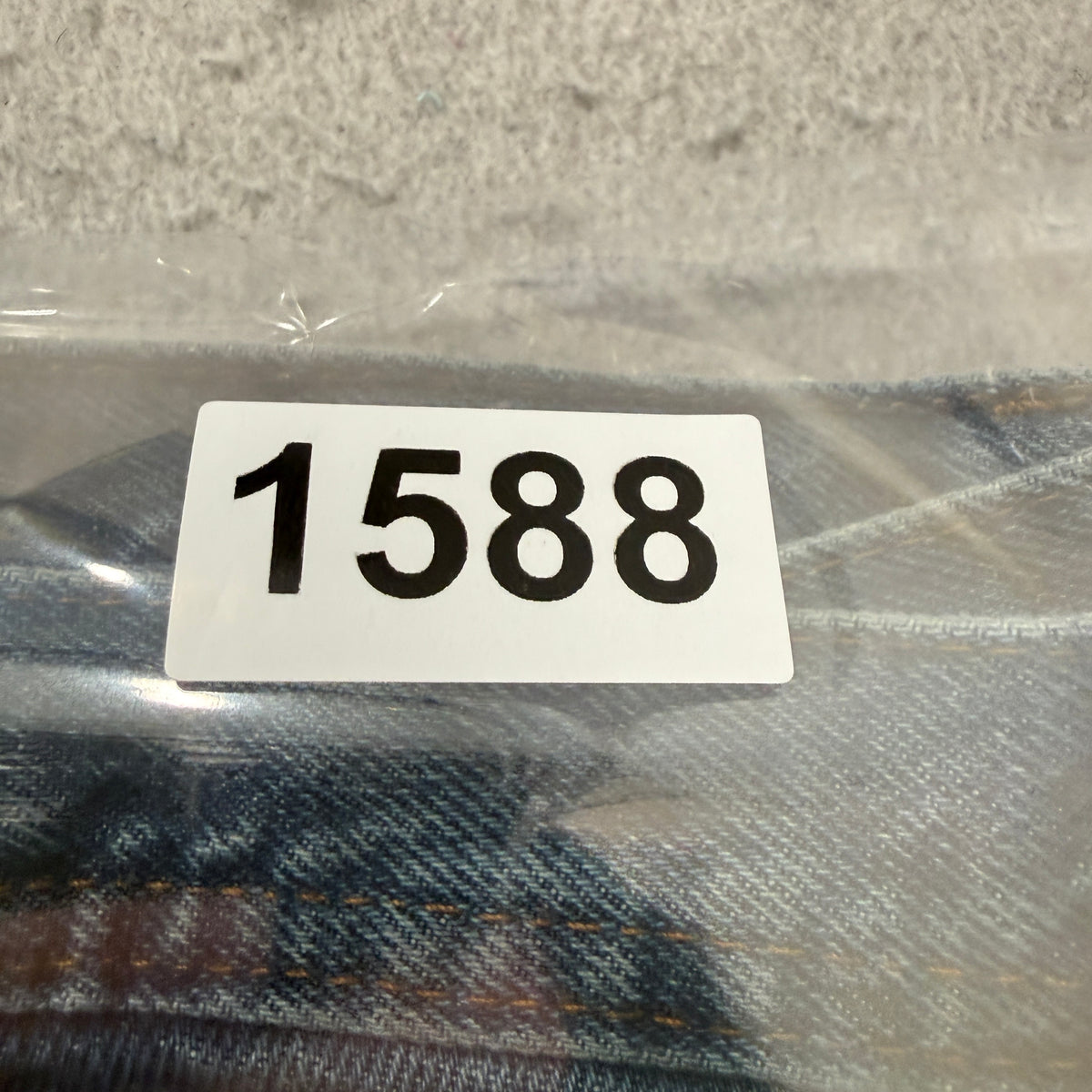 Key Double Knee Carpenter Jeans Medium Wash Size 38x32 photo 8
