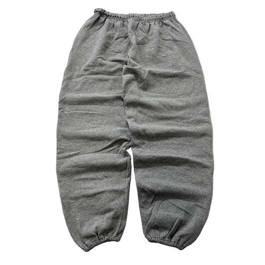Jerzees NuBlend Men's Grey Fleece Sweatpants Elastic Waistband Pockets Size 2XL