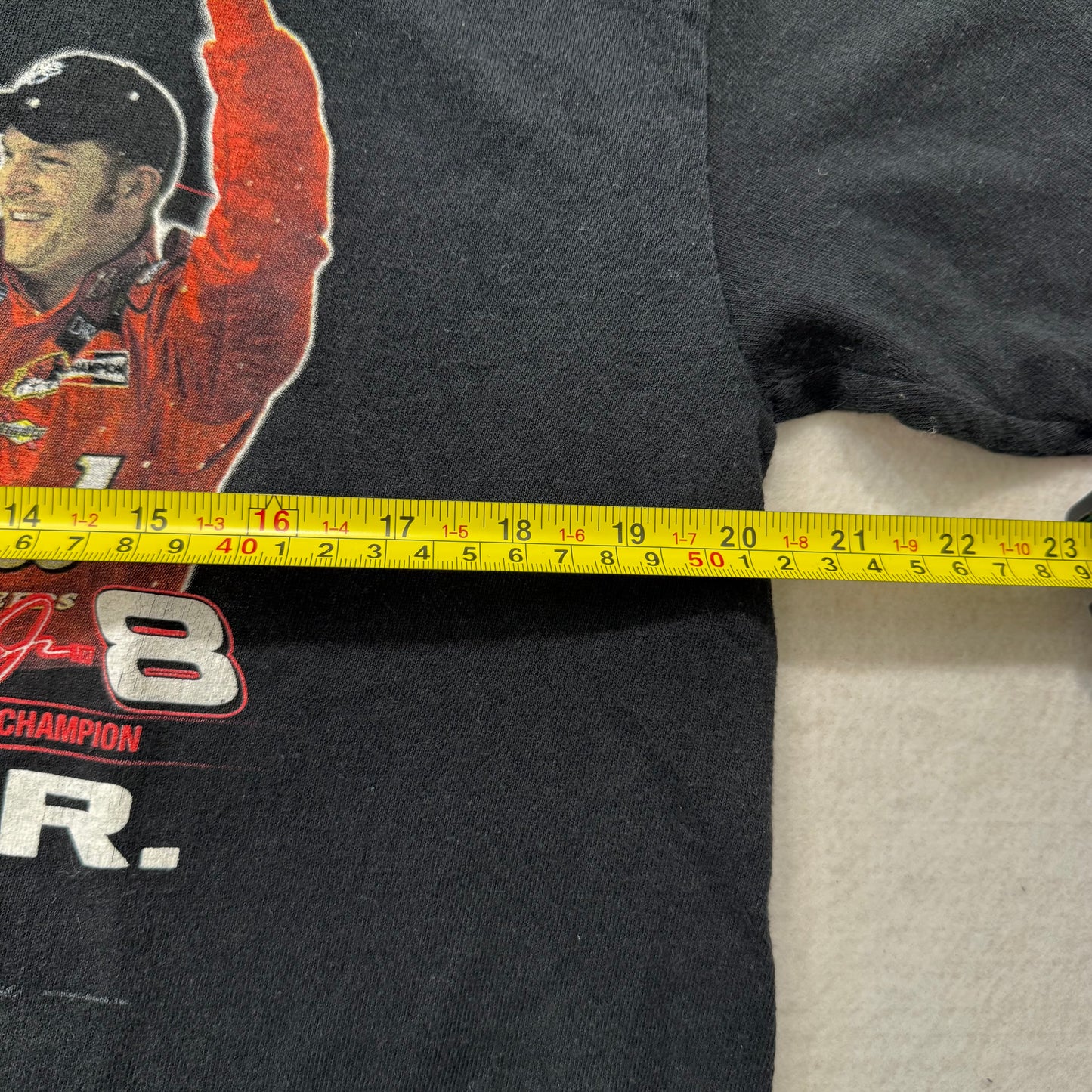 Dale Earnhardt Jr Winner Circle NASCAR Like Father Like Son Black T-Shirt Size L