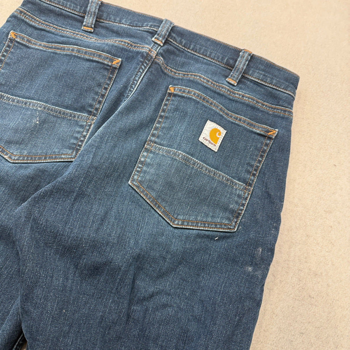 Carhartt Relaxed Fit Fleece Lined Jeans Size 32x34 photo 9