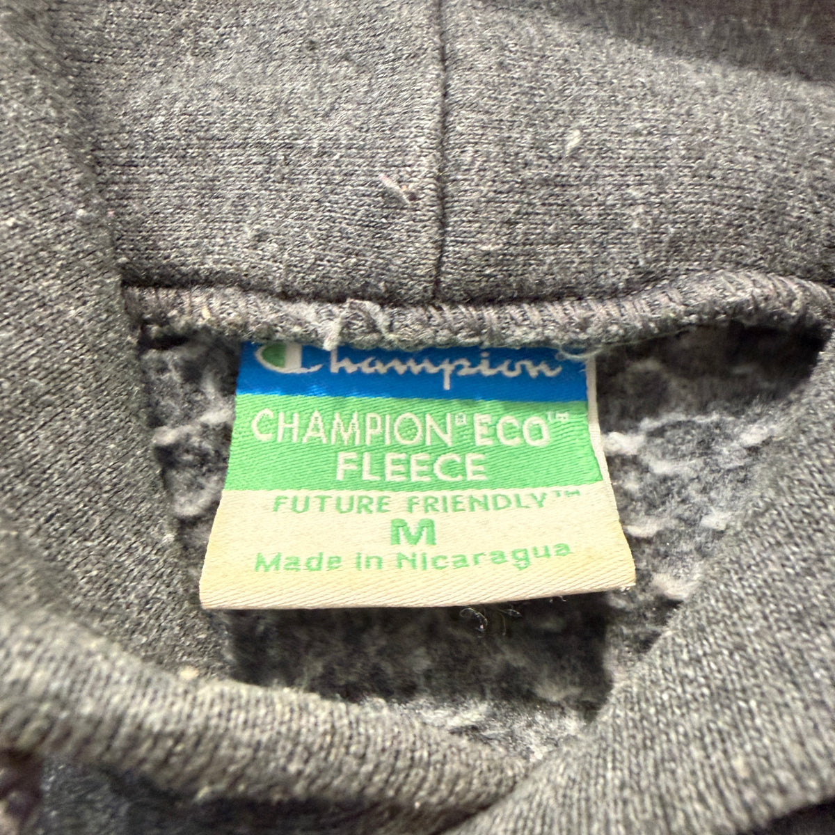 Champion Eco Fleece Chapman University Men's Charcoal Gray Fleece Hoodie Size M