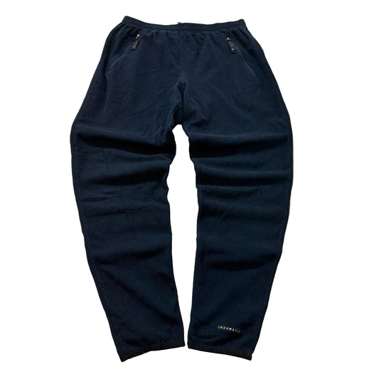 Vintage Nike Therma-Fit Men's Navy Blue Sweatpants Activewear Pockets Size L