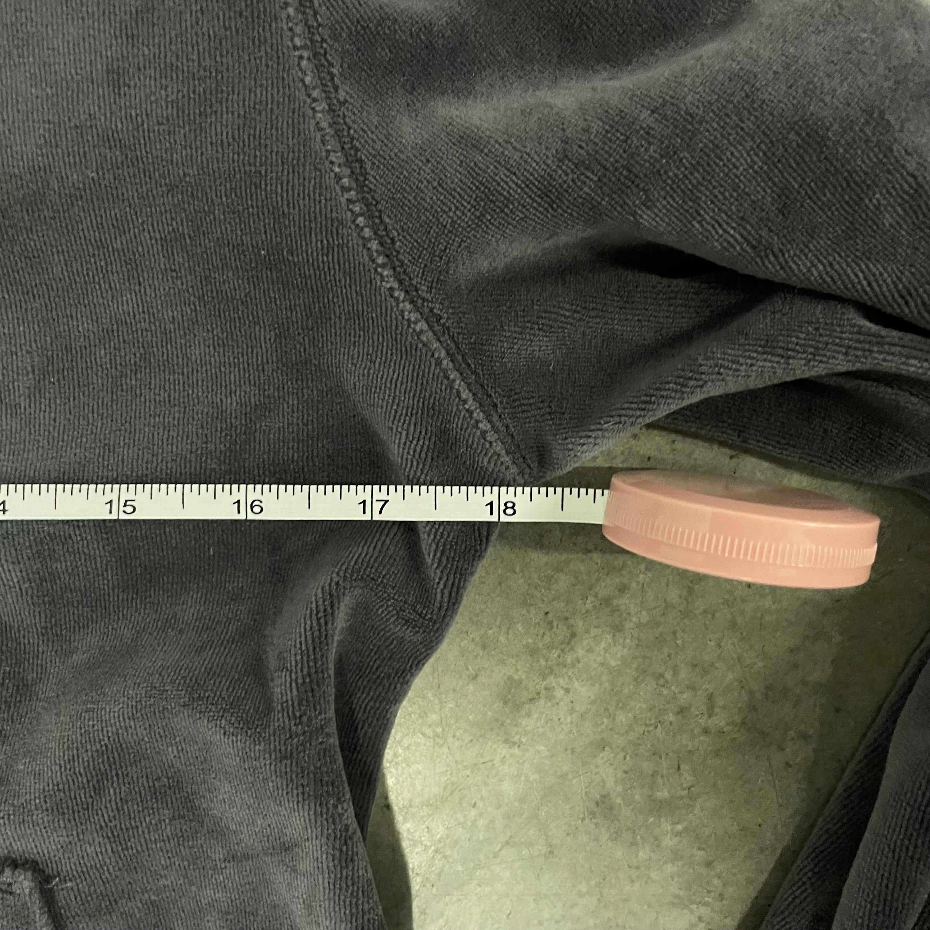 Vintage Juicy Couture Crown Design Grey Velour Zip Up Hoodie sz XL