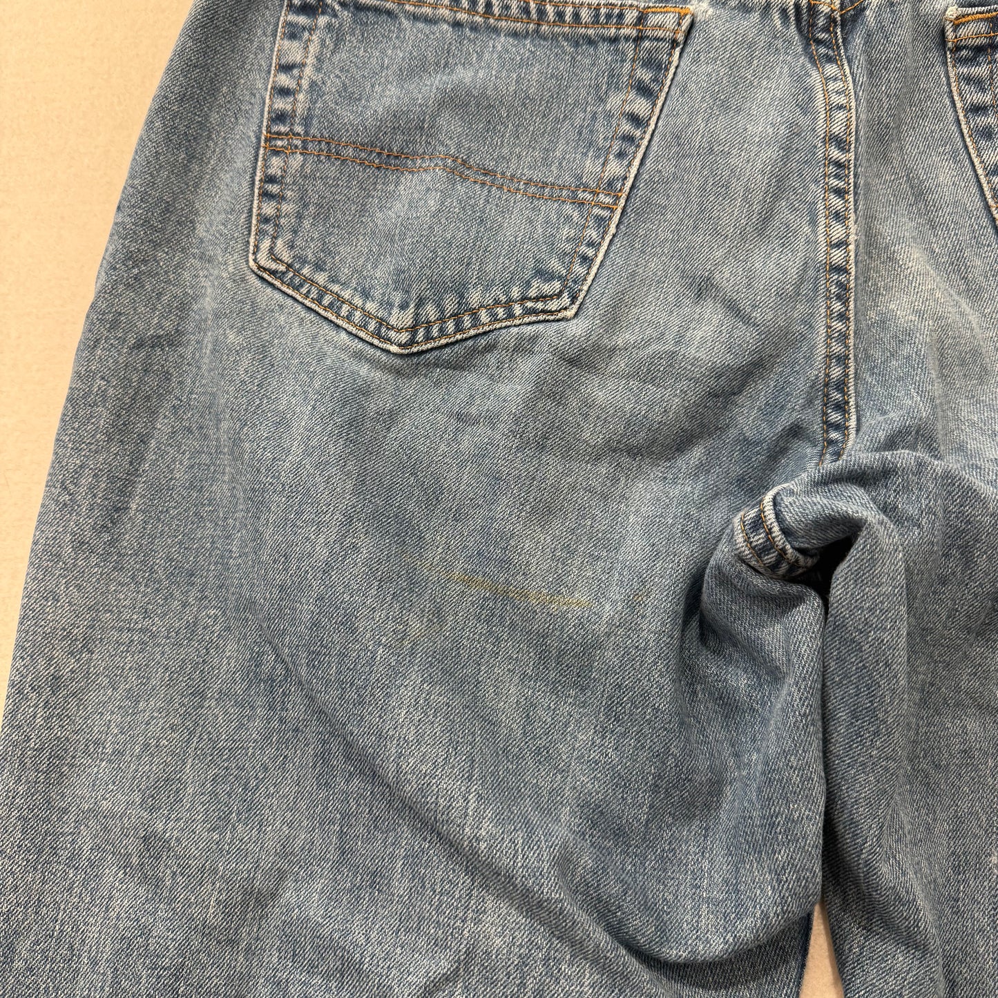 Urban Pipeline Men's Medium Wash Blue Denim Loose Fit Straight Leg Jeans Size 34