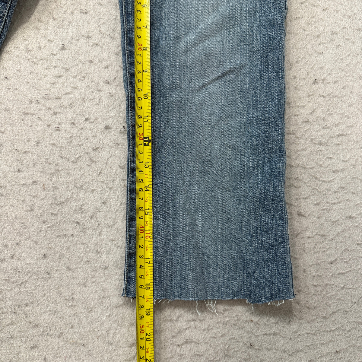 Baby Phat Cropped Light Wash Flare Jeans Size 3 photo 5