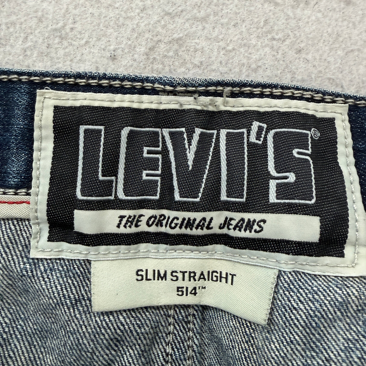 Levis 514 Slim Straight Jeans Size 33x30 photo 3