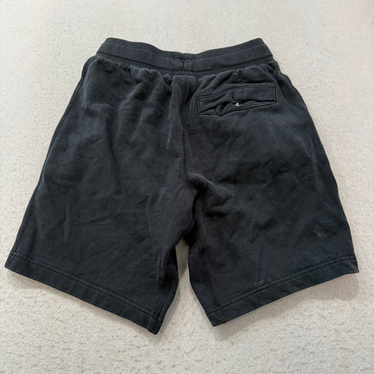 Nike Men's Black Tech Fleece Shorts Drawstring Rear Button Flap Pockets Size XS