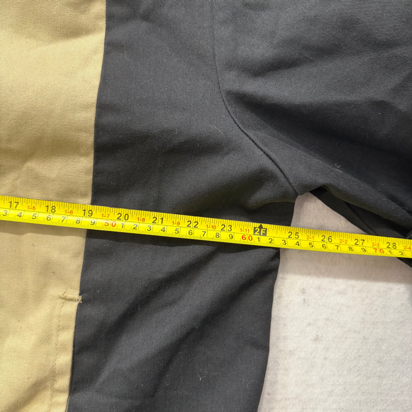 Dickies Men's Black Tan Quilted Lined Full-Zip Workwear Eisenhower Jacket Size L