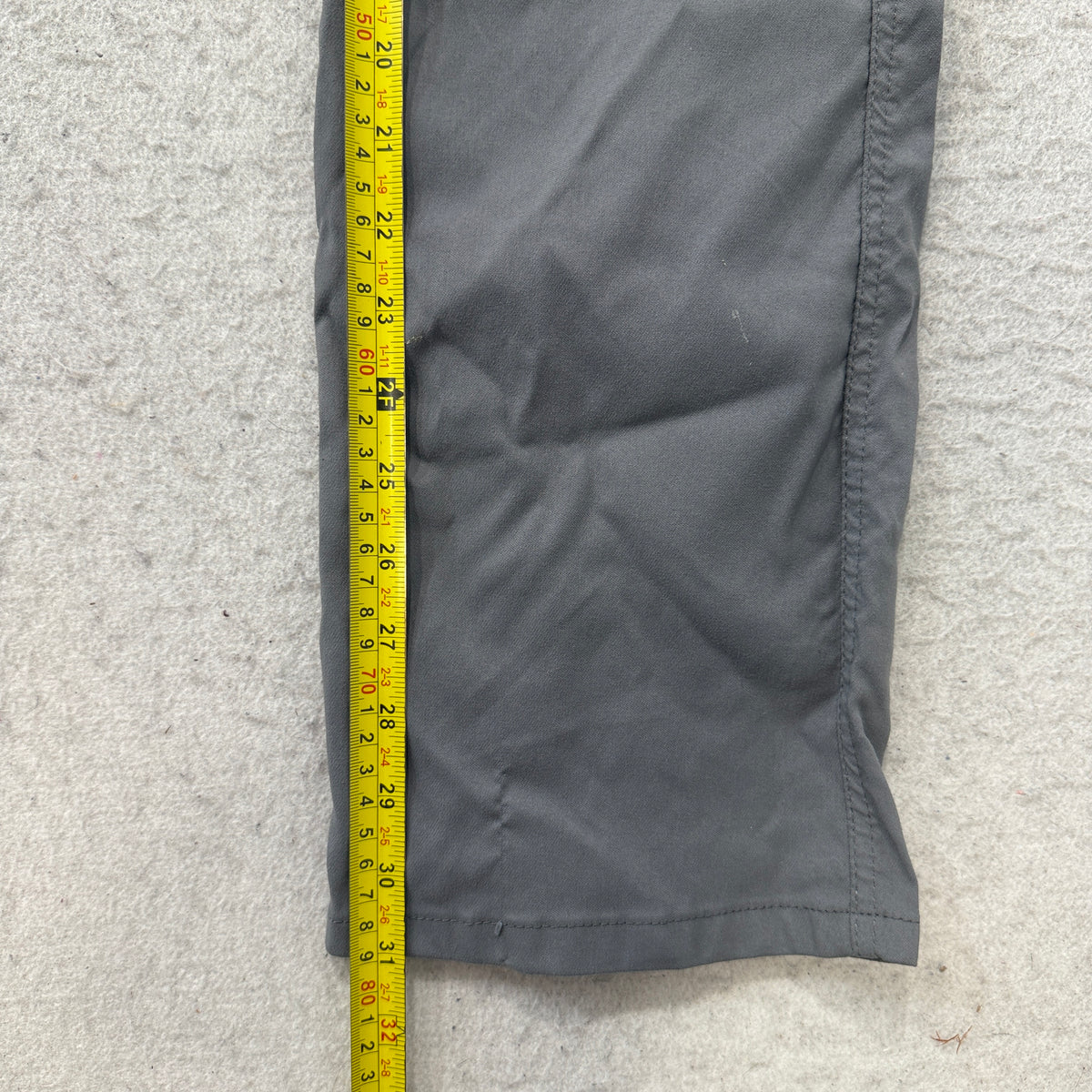 Gray Stretch Nylon Hiking Pants Size 32x32 photo 5