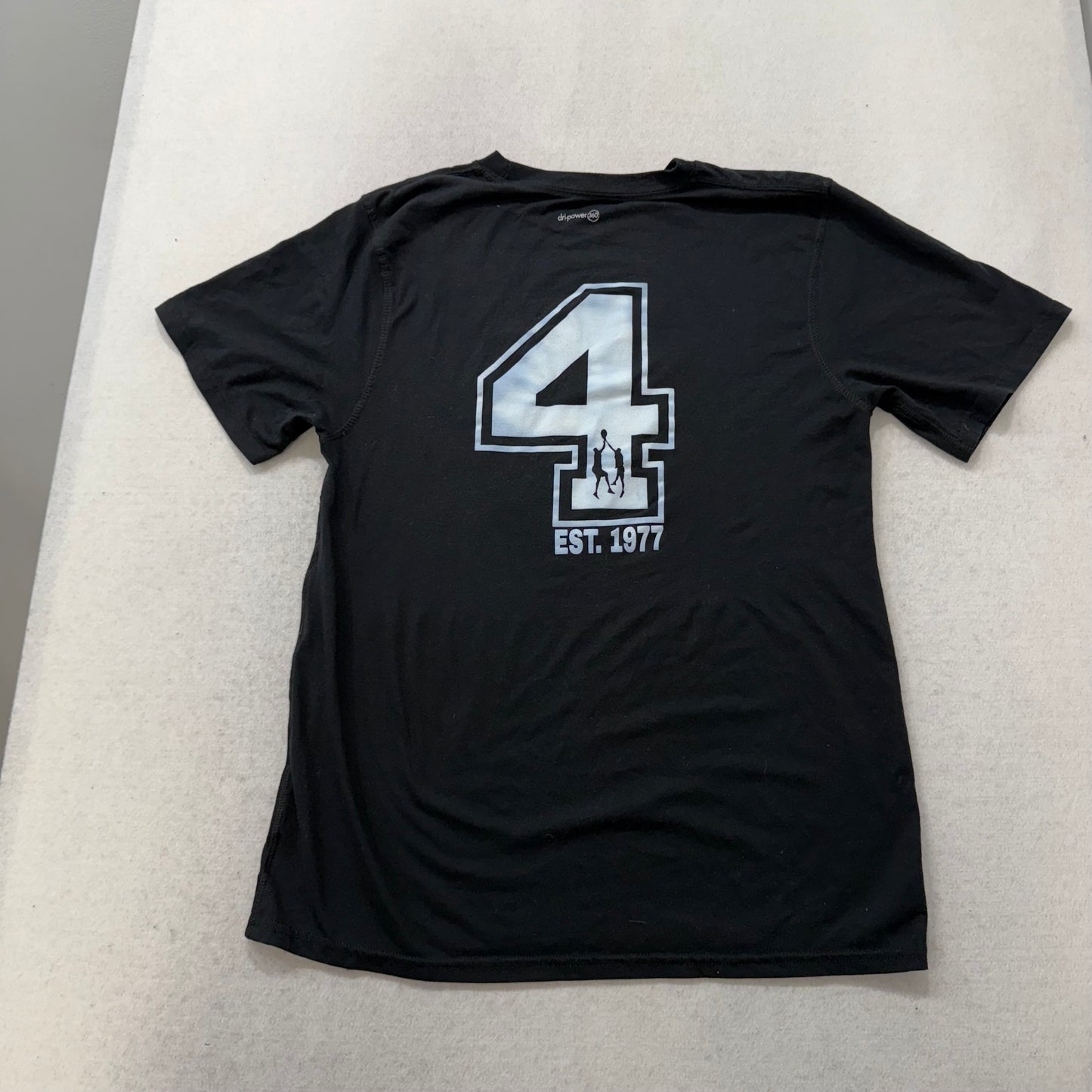 Russell Athletic 2024 Kenny Graham's 4th West St Men Black Cotton T-Shirt Size L