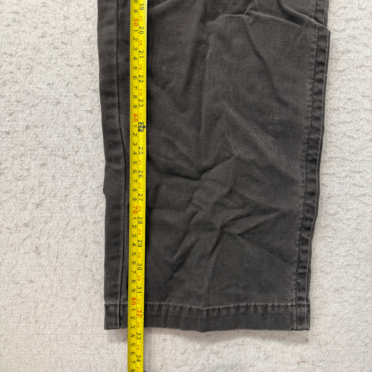 Dockers Relaxed Fit Flat Front Cargo Pants Gray Size 36x34 photo 6