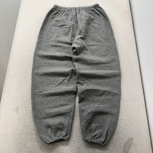 Jerzees NuBlend Men's Grey Fleece Sweatpants Elastic Waistband Pockets Size 2XL