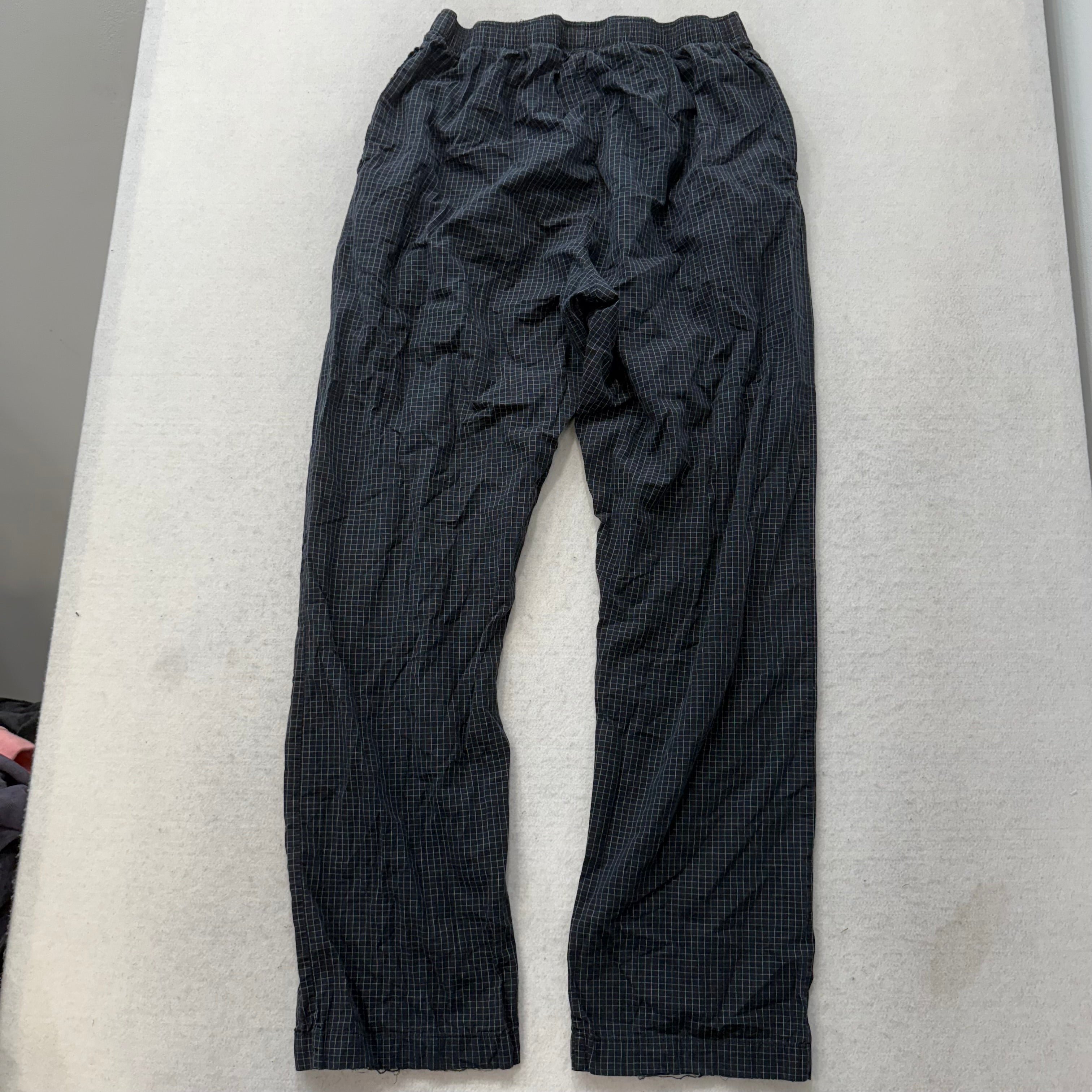 Polo Ralph Lauren Men's Black Plaid Soho Check Pajama Pants Sleepwear Size M