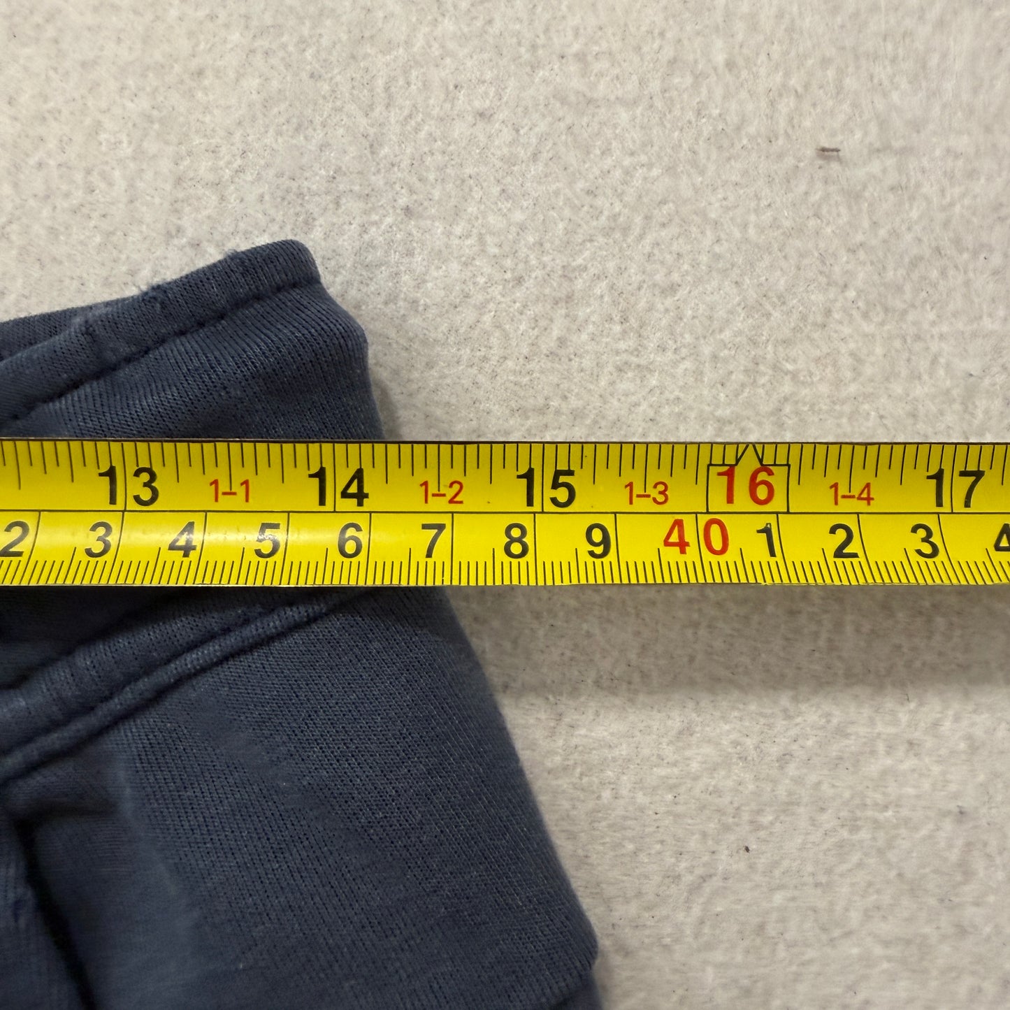 Nike Men's Navy Blue Tech Fleece Joggers Drawstring Zippered Pocket Y2K Size S