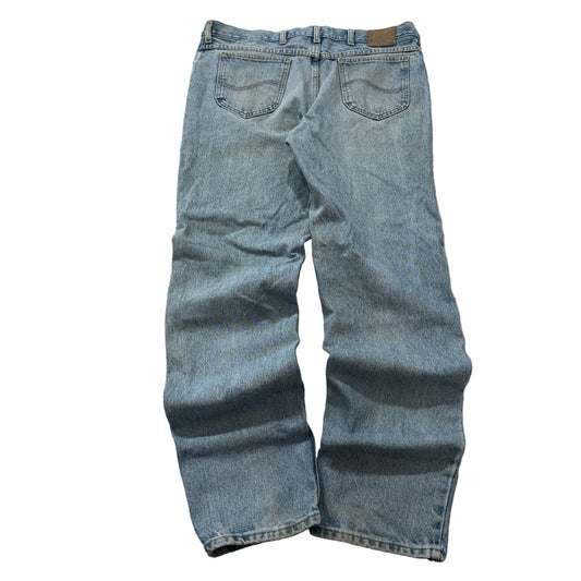 Lee Light Wash Regular Fit Jeans Size 34x32 photo 1