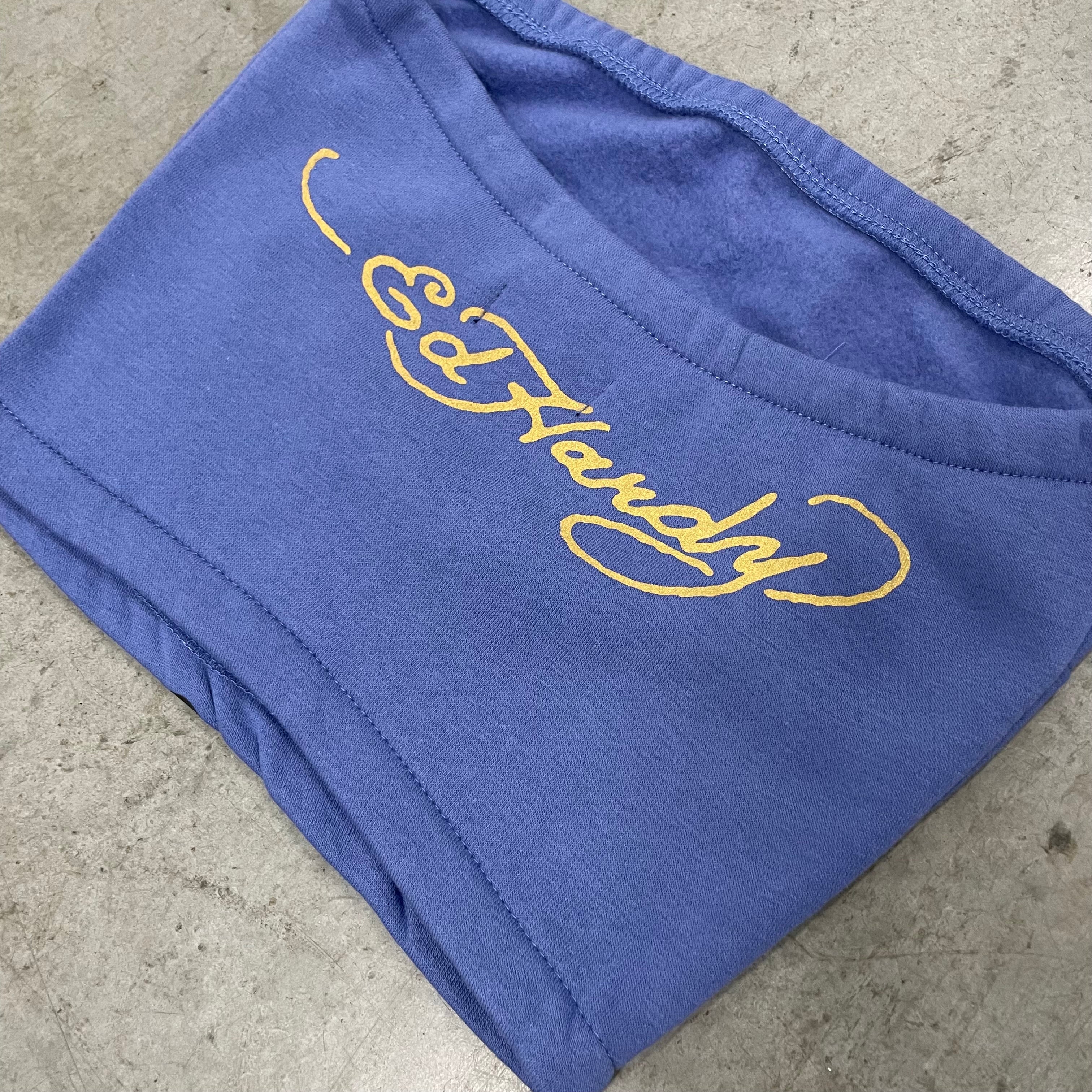 ED HARDY “NYC Skull” BLUE TUBE TOP