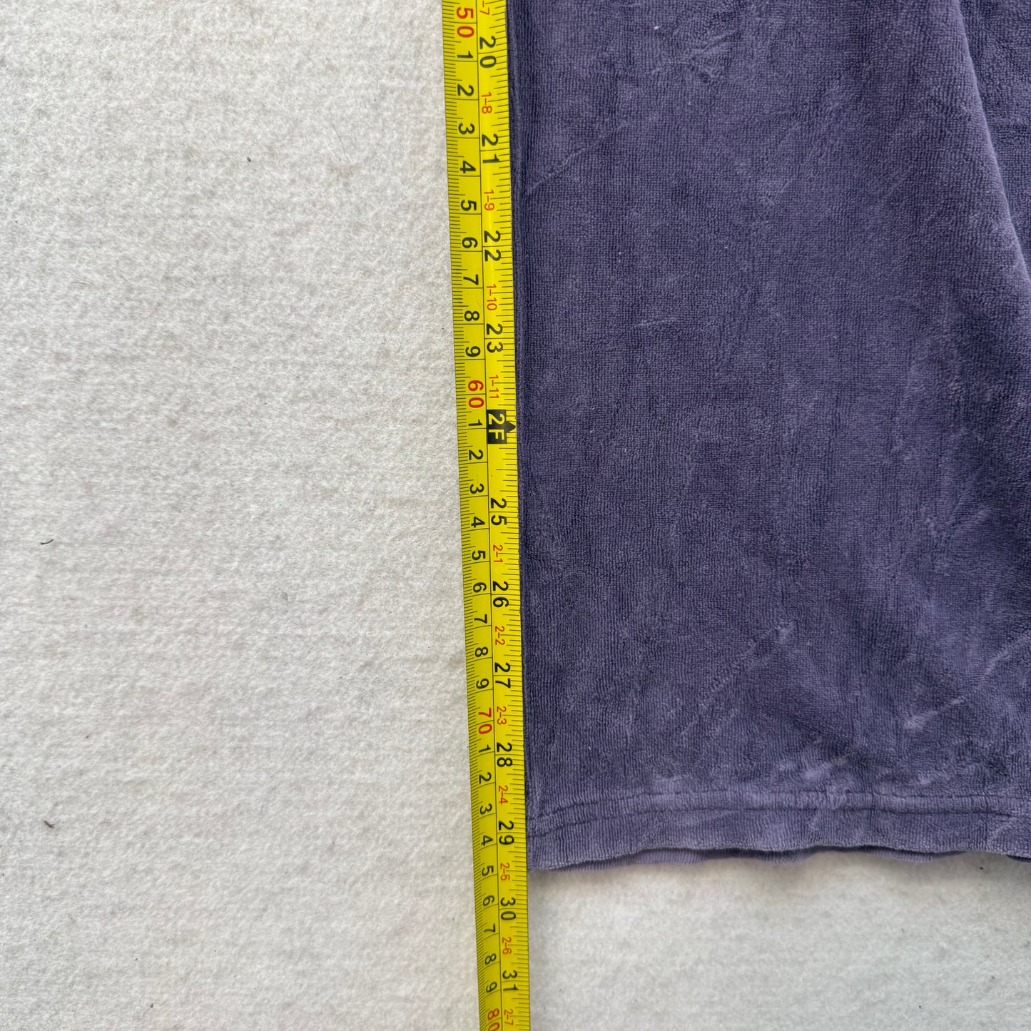 Vintage Juicy Couture Women's Purple Flare Track Pant Low Rise Loungewear Size S
