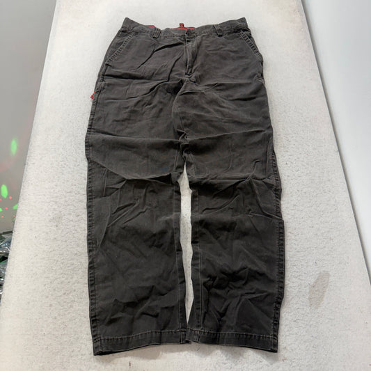 Dockers Relaxed Fit Flat Front Cargo Pants Gray Size 36x34 photo 1