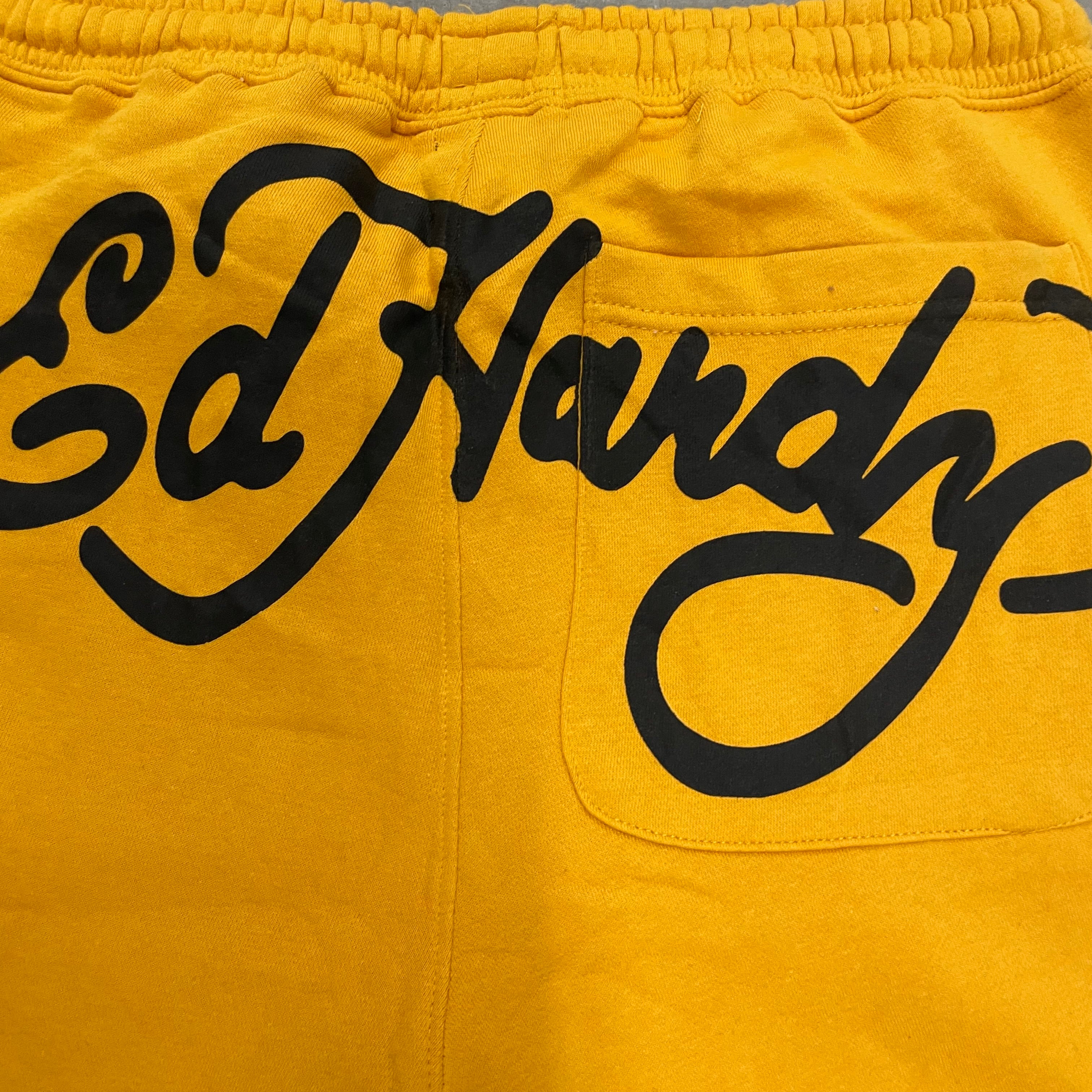 ED HARDY “Crawling Panther” GOLD SHORTS
