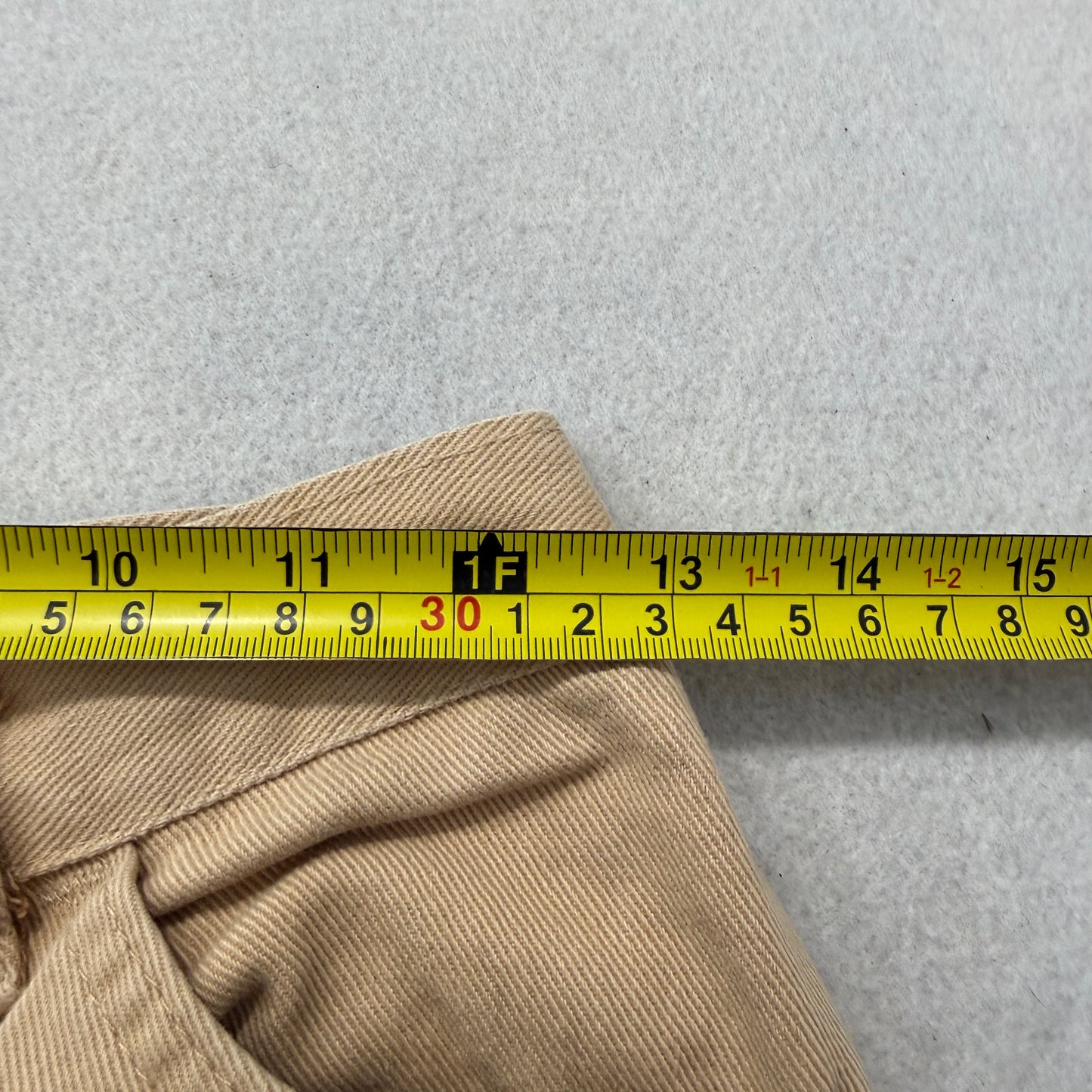 Vintage Rustler Women's Khaki Canvas Pants Pockets Classic  Made In USA Size 10