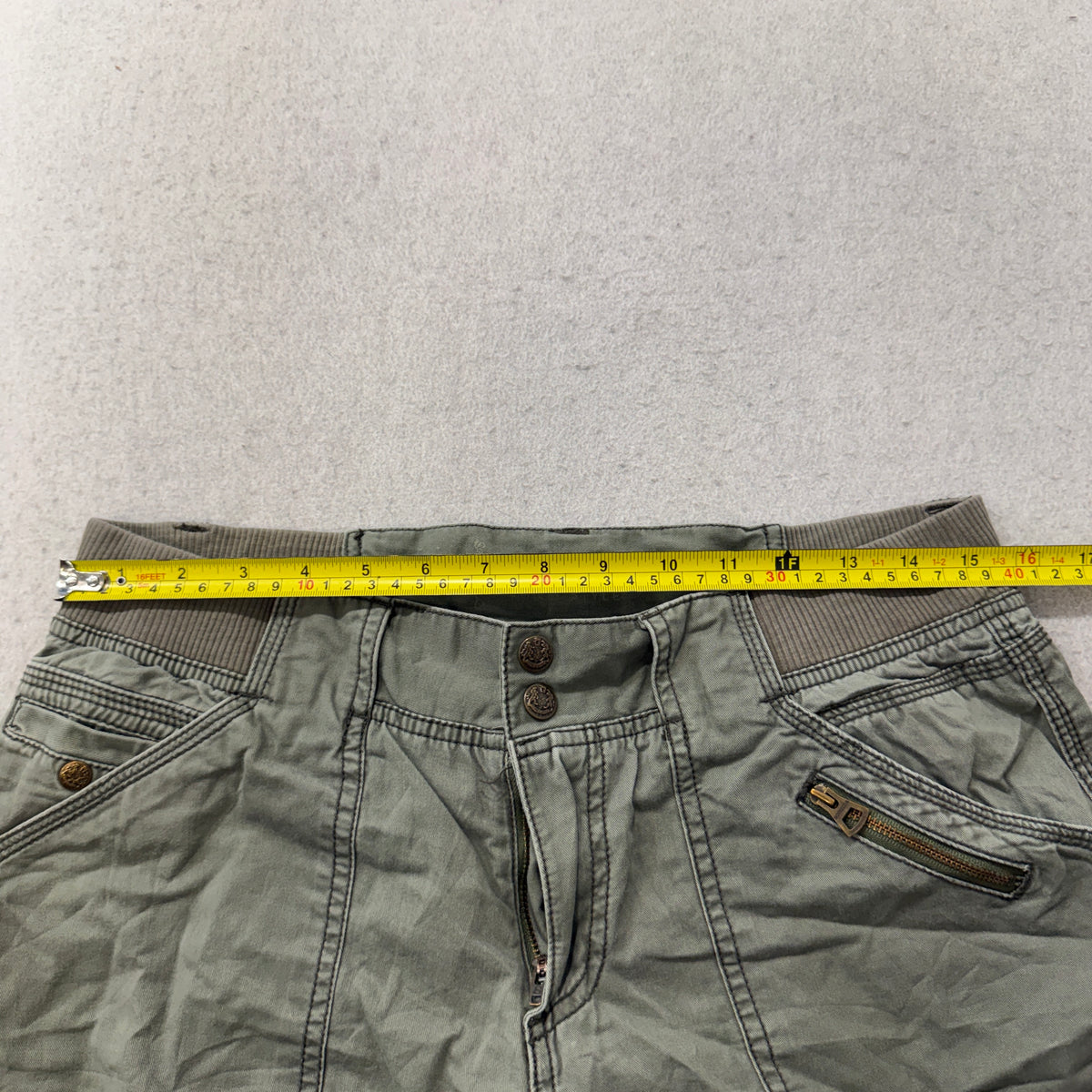 Sonoma Olive Green Cargo Pants Size 10 photo 4