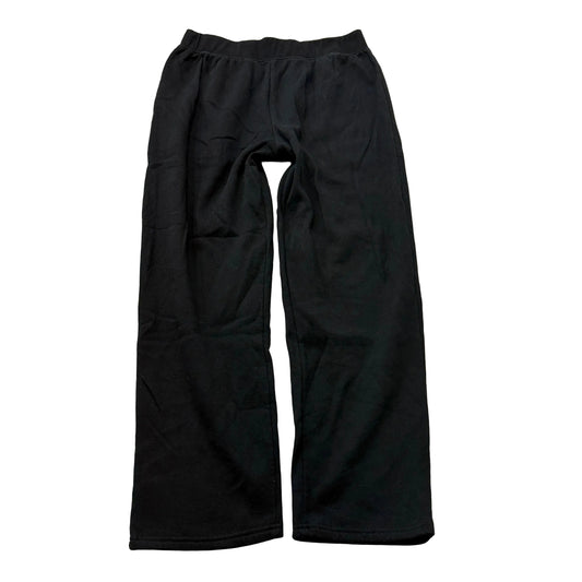 Bobbie Brooks Ladies Women's Black Fleece Sweatpants Pockets Casual Size XL