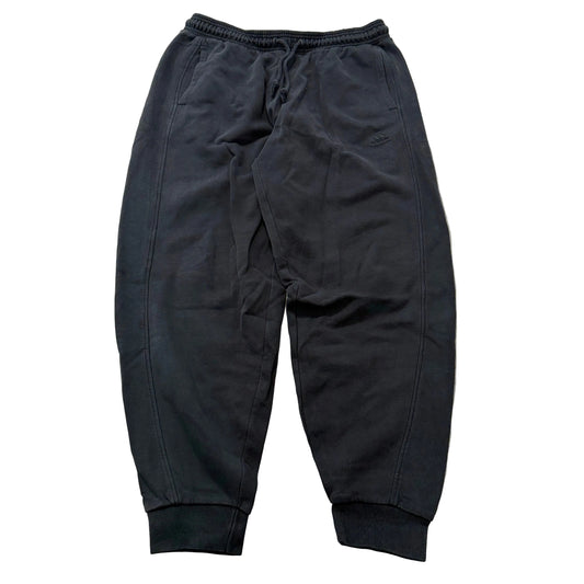 Adidas Fleece Jogger Sweatpants Men's Black Cuffed Drawstring Size XL photo 1
