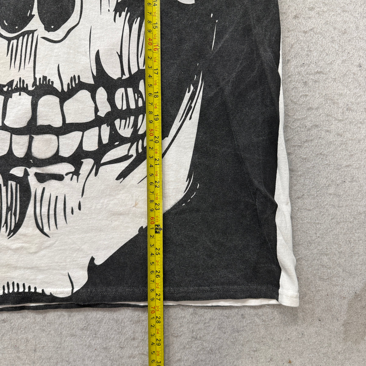 Unbranded skull tee chest